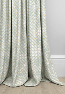 Rae Trellis, Frost - Made to Measure Curtains